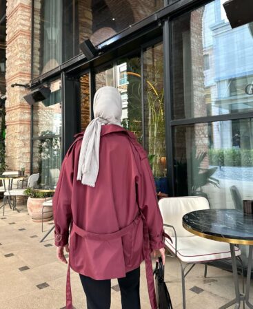 Bordo Vintage Trençkot