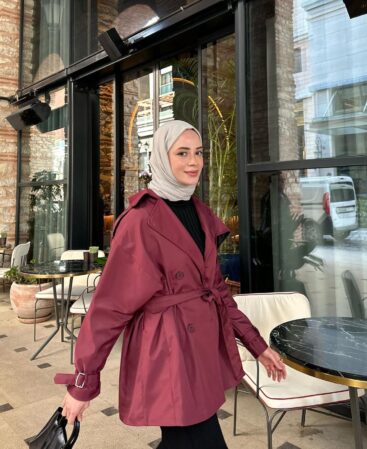 Bordo Vintage Trençkot