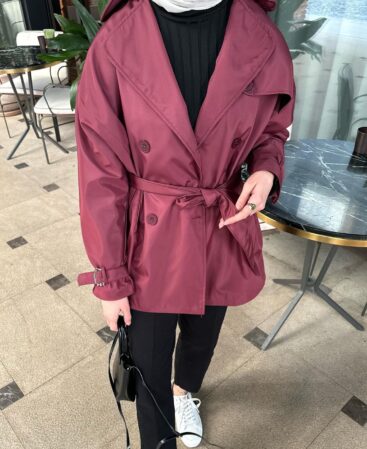 Bordo Vintage Trençkot