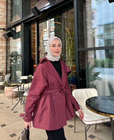 Bordo Vintage Trençkot